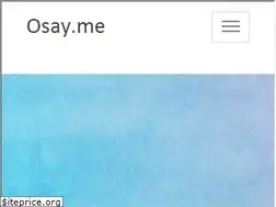 Sites similar to osay.me