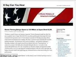 Sites similar to osaycanyouhear.wordpress.com
