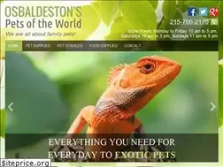 Sites similar to osbaldestonspetsoftheworld.com