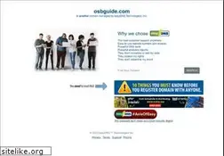 Sites similar to osbguide.com