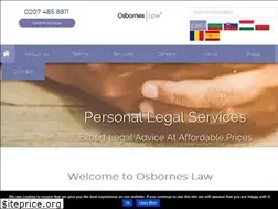 Sites similar to osborneslaw.com