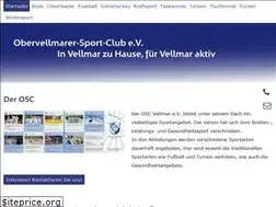 Sites similar to osc-vellmar.de