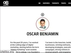 Sites similar to oscarbenjamin.com