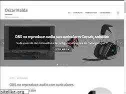 Sites similar to oscarmalda.com