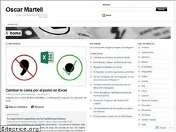 Sites similar to oscarmartell.wordpress.com