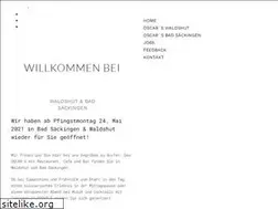 Sites similar to oscars-waldshut.de