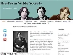 Sites similar to oscarwildesociety.co.uk
