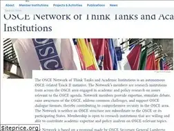 Sites similar to osce-network.net