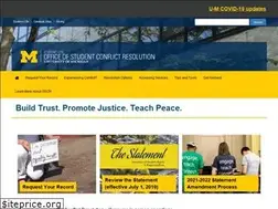 Sites similar to oscr.umich.edu