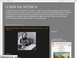 Sites similar to oserdamusica.blogspot.com