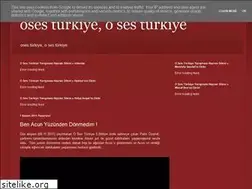 Sites similar to osesturkiyefan.blogspot.com