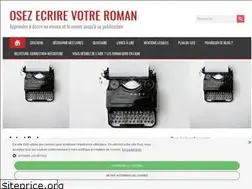 Sites similar to osez-ecrire-votre-roman.com