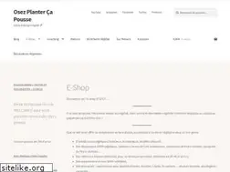 Sites similar to osezplantercapousse.com