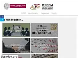 Sites similar to osfem.gob.mx