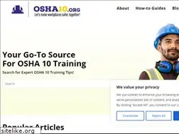 Sites similar to osha10hourtrainingcourses.com