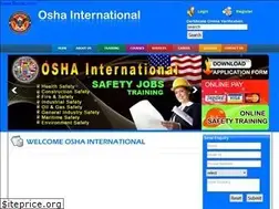 Sites similar to oshainternational.com