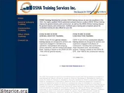 Sites similar to oshatrainingservices.com