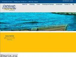 Sites similar to oshkoshcommunitycu.com