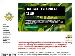 Sites similar to oshkoshgardenclub.org