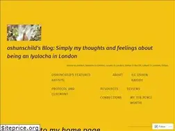 Sites similar to oshunschild.com
