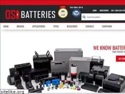 Sites similar to osibatteries.com
