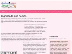 Sites similar to osignificadodonome.com