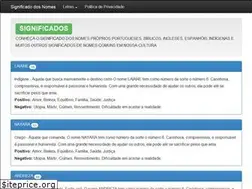 Sites similar to osignificadodosnomes.com.br