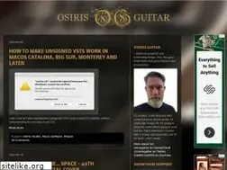 Sites similar to osirisguitar.com