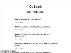 Sites similar to osiset.com