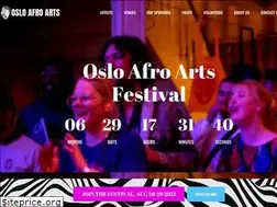 Sites similar to osloafroarts.no