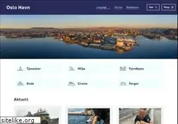 Sites similar to oslohavn.no