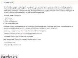 Sites similar to osmancalisir.com