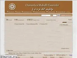 Sites similar to osmanlicagazeteler.org