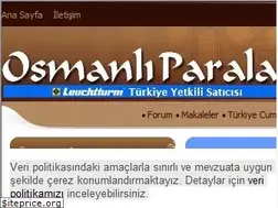 Sites similar to osmanliparalari.com
