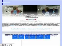 Sites similar to osmbadminton.nl