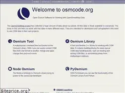 Sites similar to osmcode.org