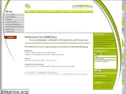 Sites similar to osmetall.com