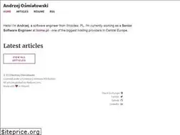 Sites similar to osmialowski.net