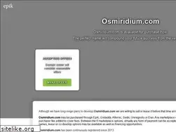 Sites similar to osmiridium.com