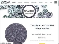 Sites similar to osmium-deutschland.de