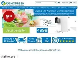 Sites similar to osmofresh.de