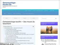 Sites similar to osmoseanlage-kaufen.de