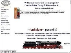 Sites similar to osnabruecker-dampflokfreunde.de