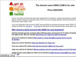 Sites similar to osnc.com