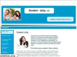 Sites similar to osobni-ucty.cz