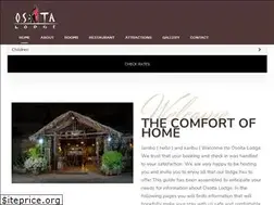 Sites similar to osoitalodge.com