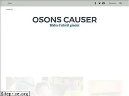 Sites similar to osonscauser.com