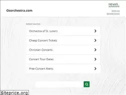Sites similar to osorchestra.com
