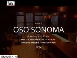 Sites similar to ososonoma.com