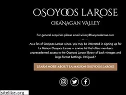 Sites similar to osoyooslarose.com